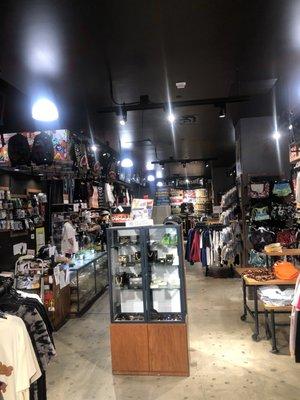 Inside the store