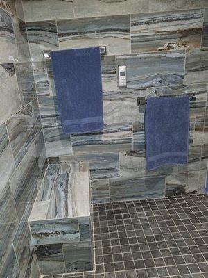 Beautiful Custom Shower Remodel