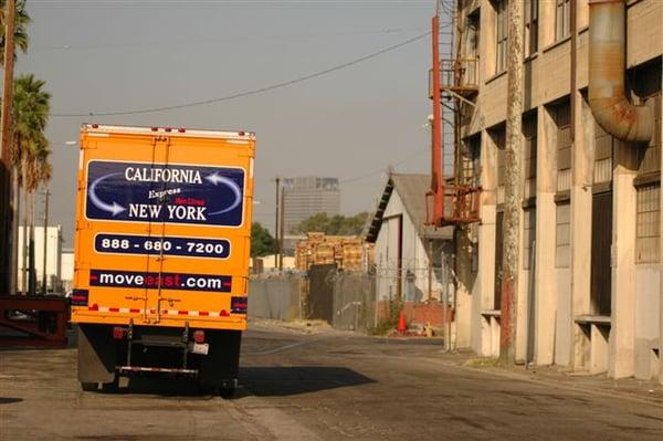 Our old moving and storage facility in downtown Los Angles