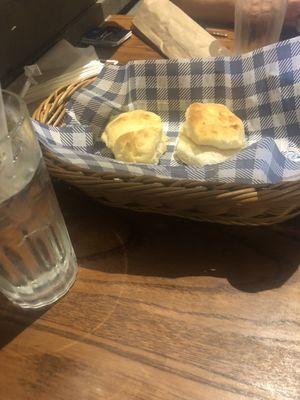 Biscuits ( there was three but I ate one )