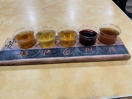 Flight of meads