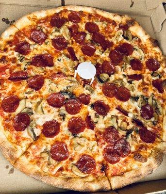 Pepperoni Pizza & Grill