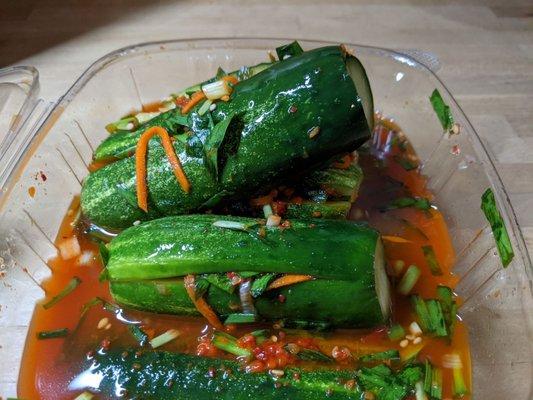 Cucumber kimchi