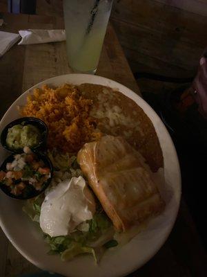 Chimichanga Dinner