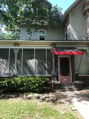 Great screened-in porch!