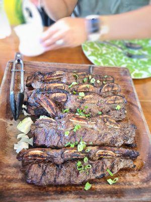 Hawaiian bbq ribs