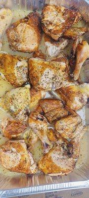 Grecian chicken ! Tom's also does catering ! Any event !