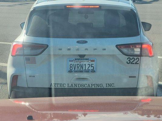 The guy who couldn't be bothered to look up at a streetlight while driving.