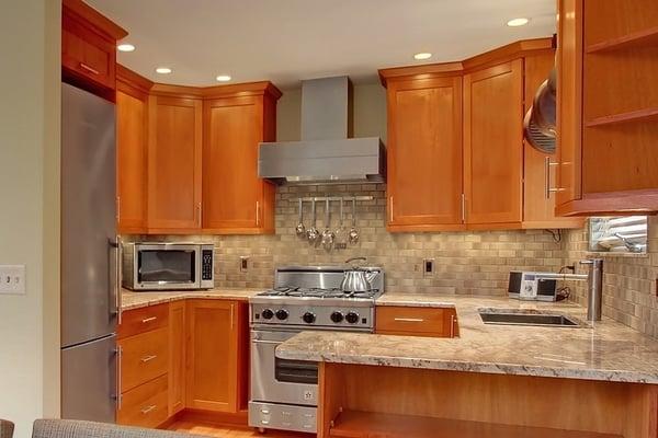 All Condos feature Gourmet Kitchens