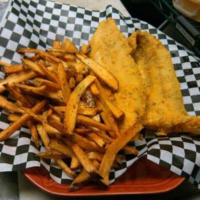 Fried Whiting & Home Fries