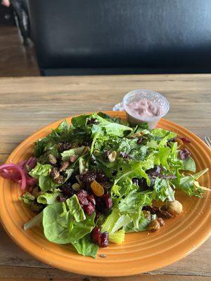 Fruit and cheese salad