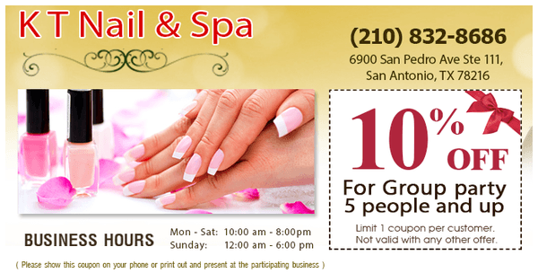 Special from K T Nail & Spa