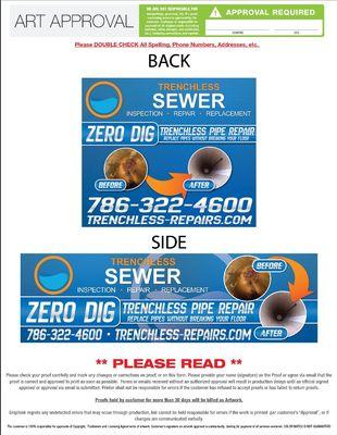 Sewer line inspections