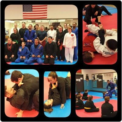 American Family Karate. Brazilian Jiu Jitsu Seminar with Aaron