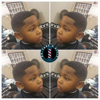 Precision haircuts even for the children by Antjuan.... Book at antjuanthebarber.genbook.com