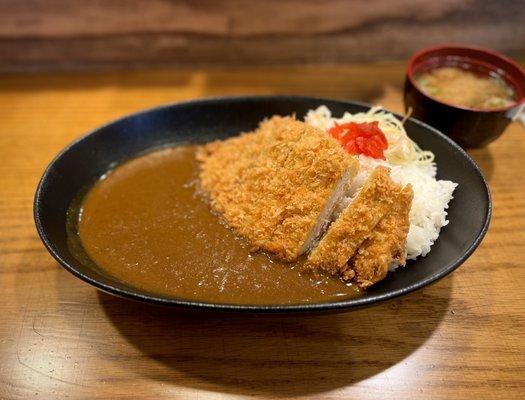 Pork Katsu Curry with Tonjiru Soup