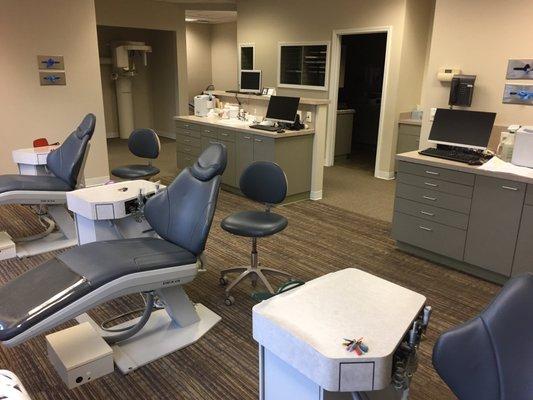 Boise Orthodontics' Main Operatory