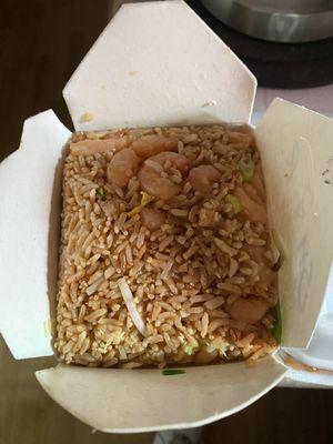 Large Shrimp Fried Rice