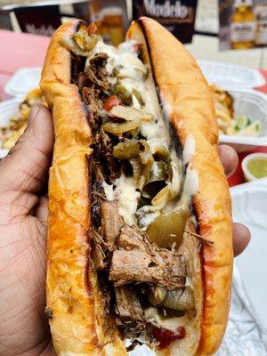 Birria Cheesesteak