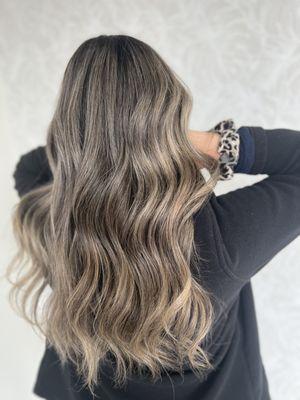 Ashy balayage