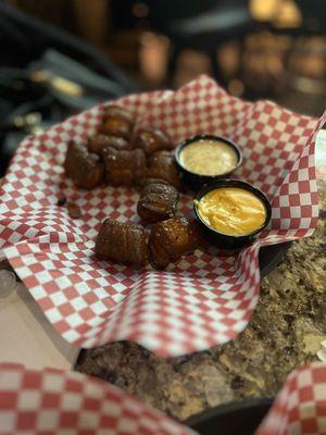 Pretzel bites - so good!