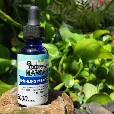 Our famous Healing Hemp Oil (2000mg)