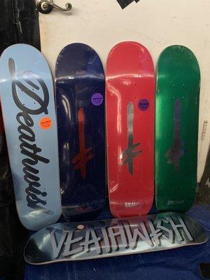 Got These Wicked Death Wish Decks From Skate Massimo :)