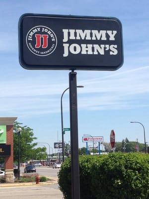 Sign looking Northbound on Cicero