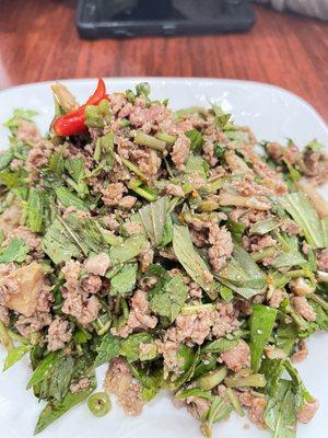 Beef larb