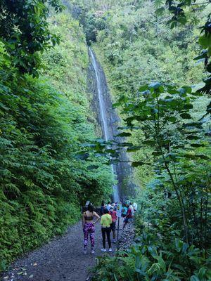 The waterfall!