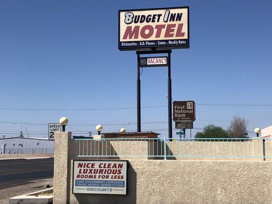 Motel Sign