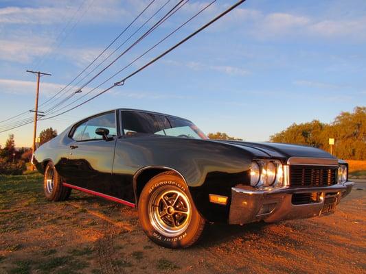 72 Buick Skylark on Mulholland @ Sunset