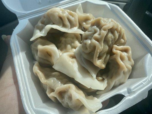 Steamed dumplings