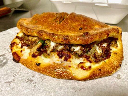 Philly Cheese Steak Oven Baked Sub