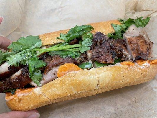 Chicken banh mi