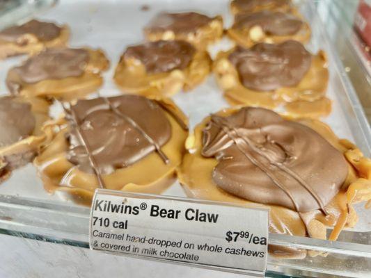 Kilwins Bear Claw.