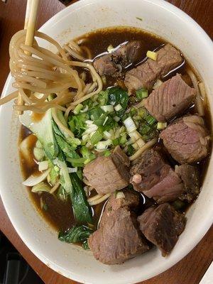 Chan's Beef Noodle Soup.