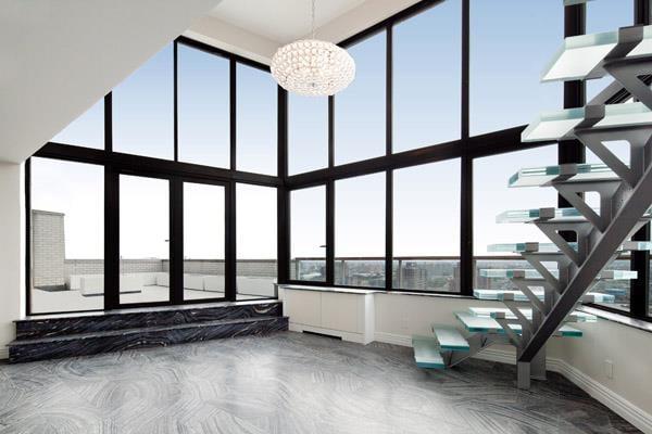 Another shot of the windows we did at Frank Sinatras former penthouse