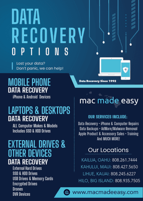 Data Recovery Option