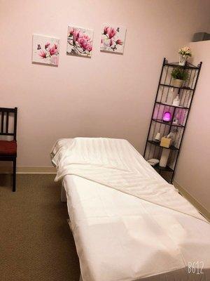 Single massage room