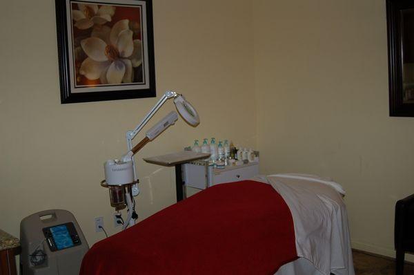 We have a 5 star Facial Treatment Room for your comfort and relaxation.