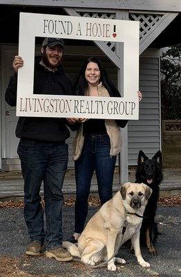 Congratulations to Alyssa & Sully and puppies too on your new home!

Can't wait to see what you guys do with it