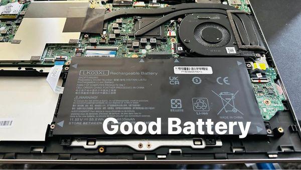 Laptop Battery Replacement