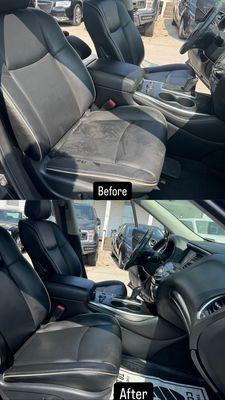 Client asked for full interior detail to clear out all the dust and dog hair. Here is the results !