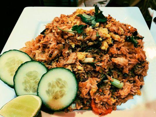 Crab fried rice!