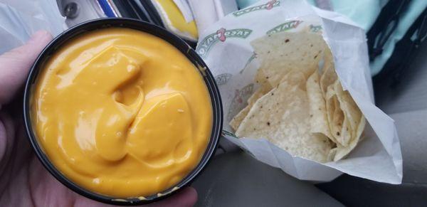 Cheddar cheese sauce