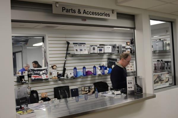 Our Parts & BMW Lifestyle boutique, with a huge selection of Original BMW Parts and Lifestyle Accessories.