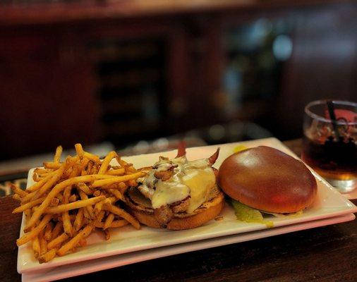 Chicken sandwich & fries