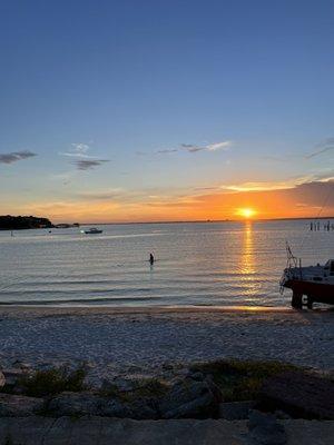 Beautiful Sunset from patio