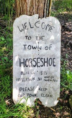 Town of Horseshoe at Land of Little Horses